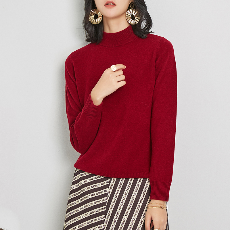 KNO（451-500拍上架对应编号）羊毛羊绒针织百搭毛衣秋冬羊毛衫