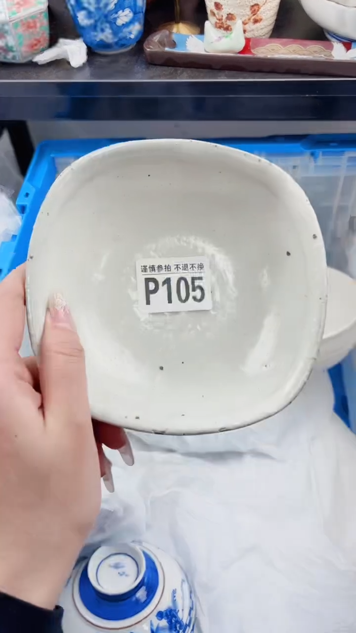【闪购商品】密胺瓷片P105