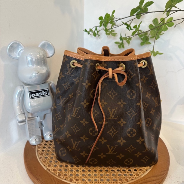 95新  喜旧中古/LV/路易威登noe中号抽绳水桶