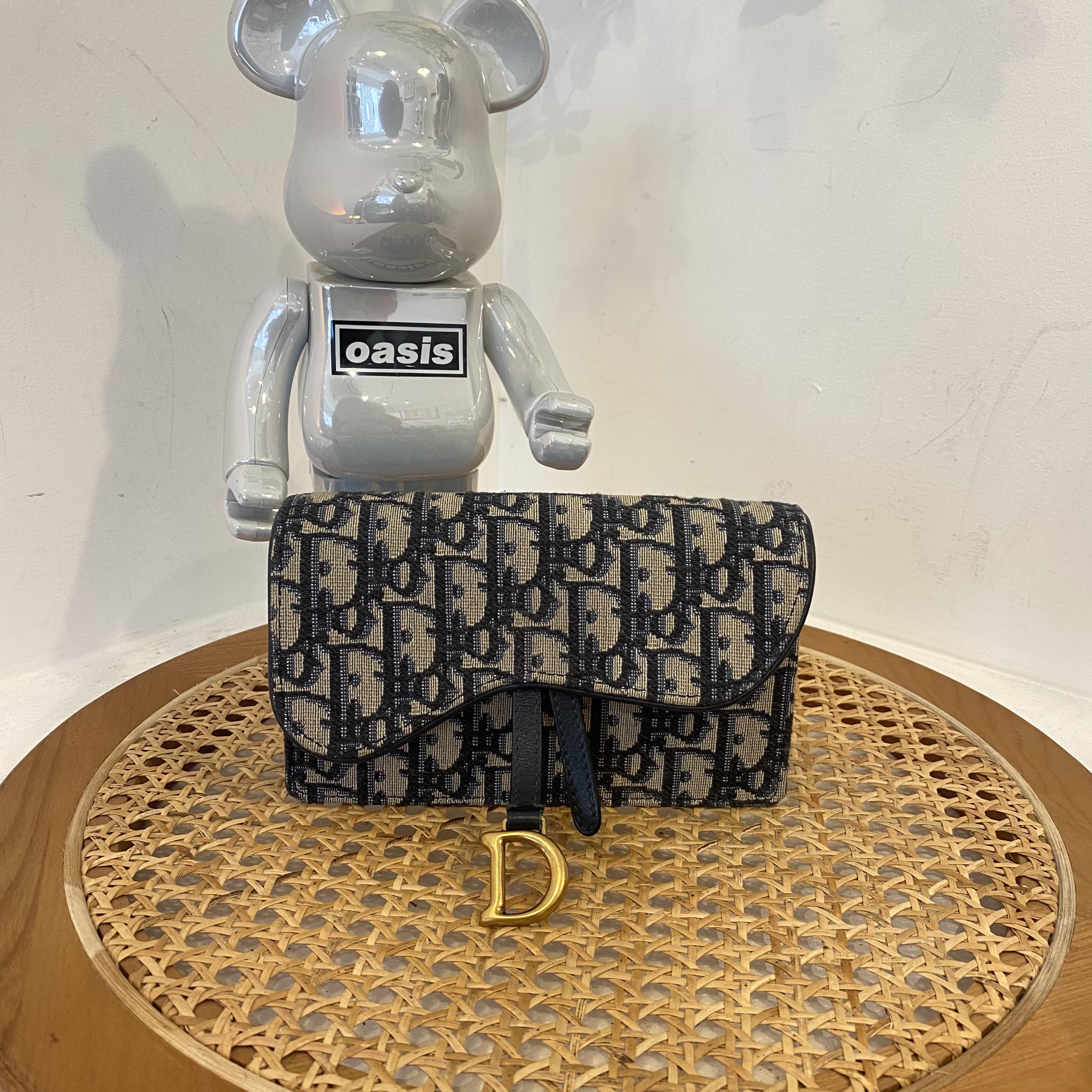95新  喜旧中古/DIOR/迪奥 马鞍腰包/成色以直播为准/D82807425