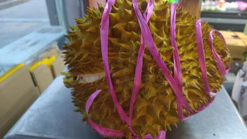 金枕树熟榴莲2825g，默认扒盒，不扒无售后