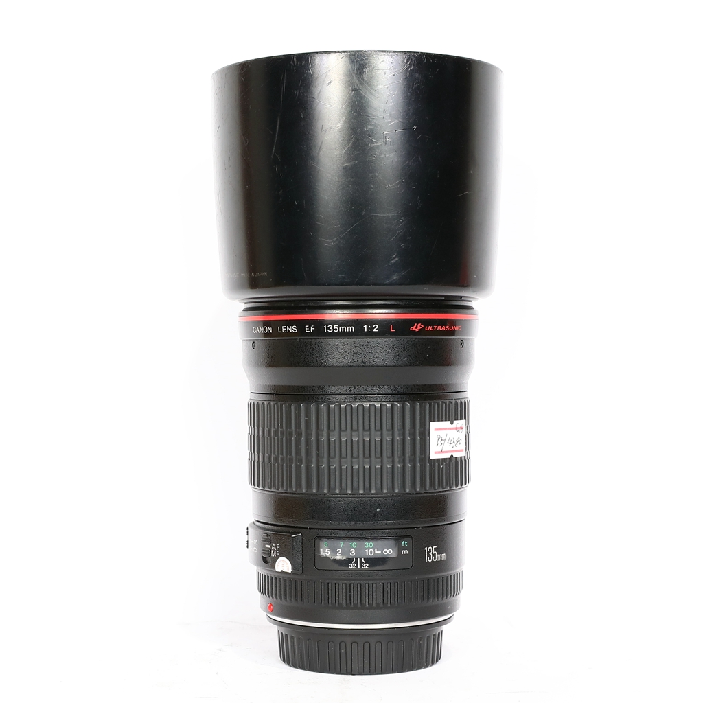 99新 Canon/佳能 EF 135 F2 l 专业人像单反相机镜头小空气切割机