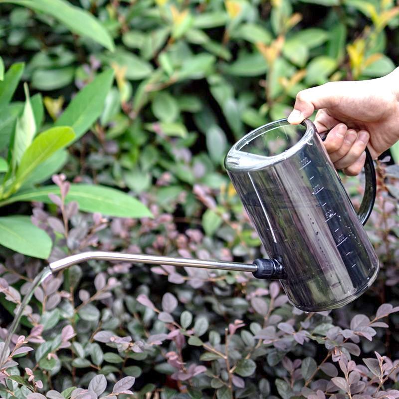不锈钢长嘴浇水壶家用养花浇花洒水壶绿植淋花壶喷壶大号园艺工具