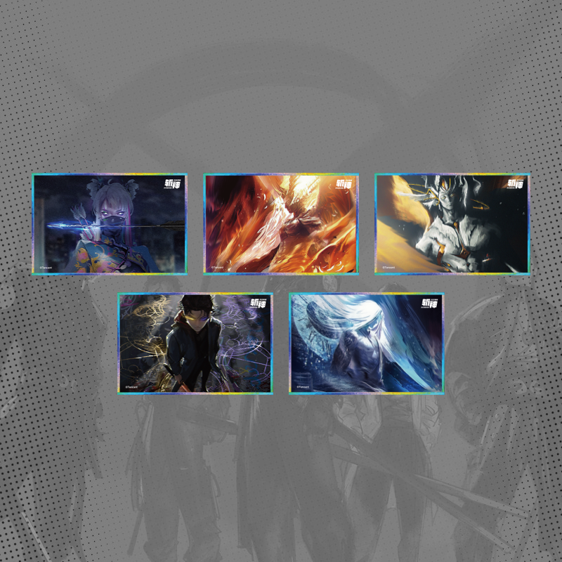 斩神之凡尘神域官方正版周边vol.2  收藏色纸