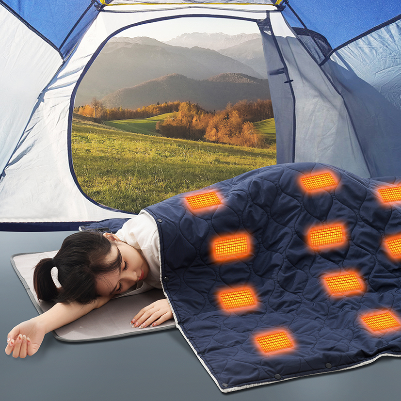 【暖身毯】车载usb保温毯子