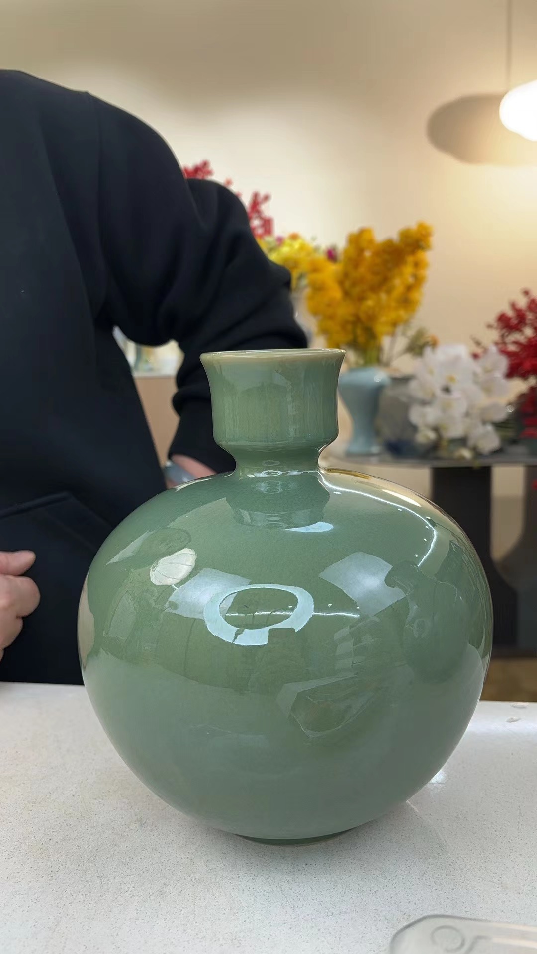 华宁陶花瓶