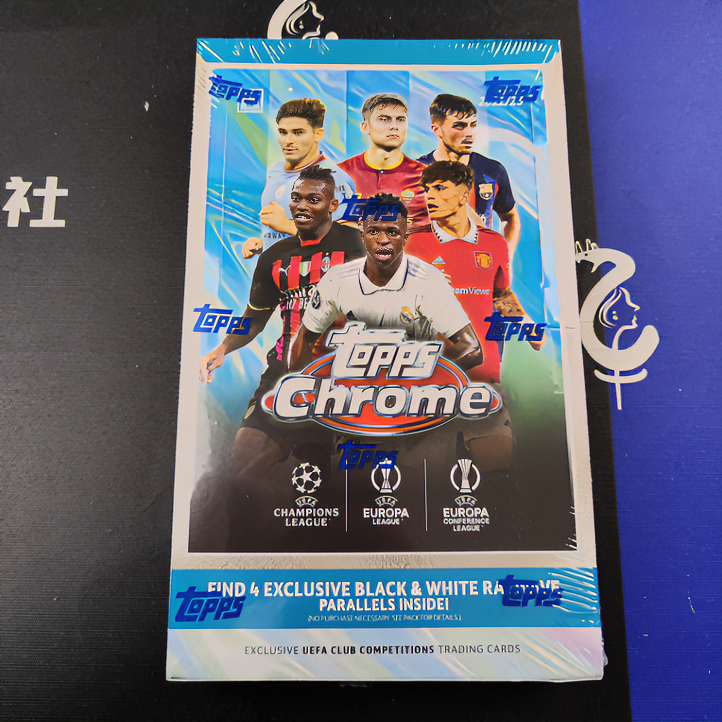 【拆盒】Topps 2022/23 欧战 Chrome Lite 球星卡盲盒