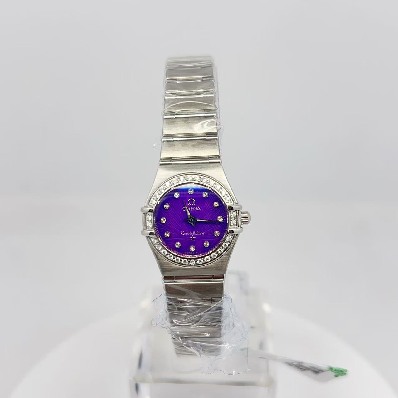 99新 Omega/欧米茄  星座石英腕表22.5mm后钻/公价86999/jm2974
