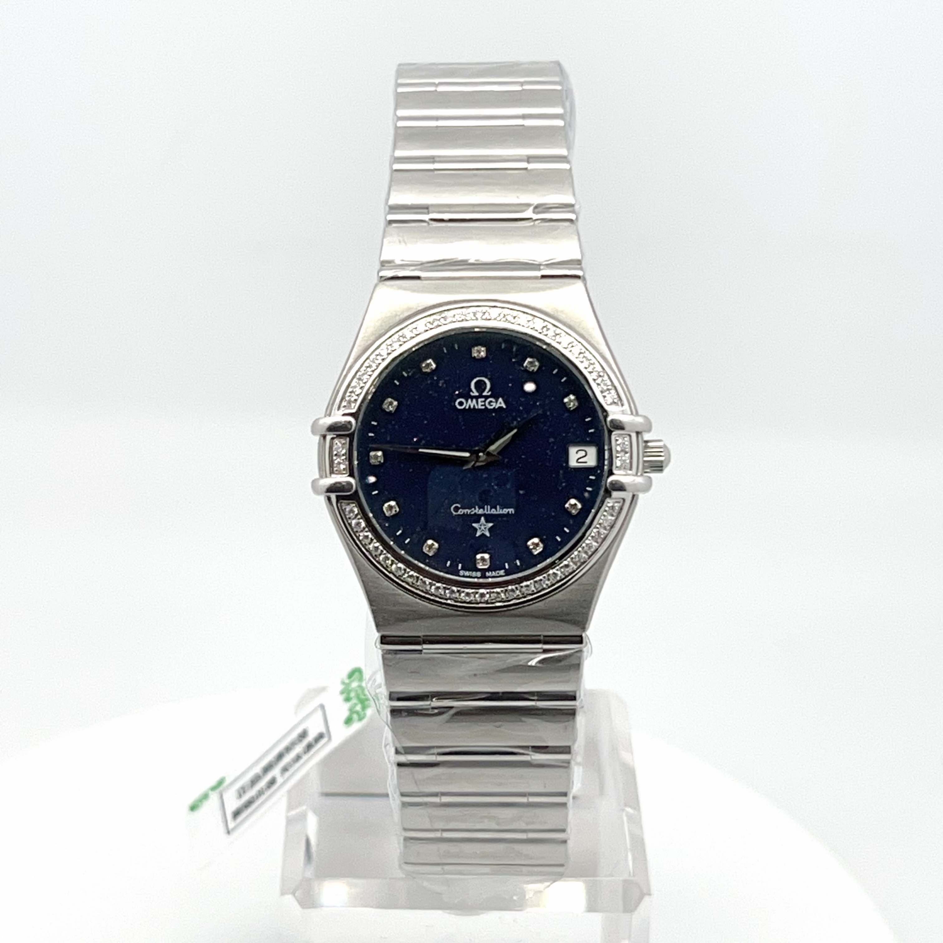 99新 Omega/欧米茄  星座石英腕表33mm后钻/公价85999/jm2671