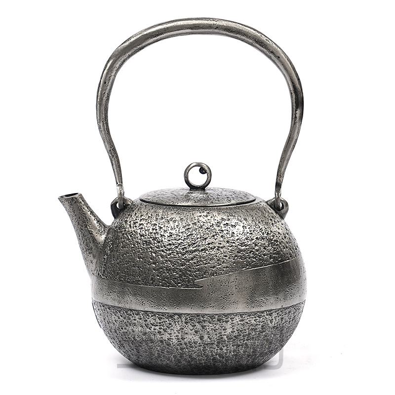 铁壶经典胧月砂铁壶煮茶壶烧水壶老铁壶煮水泡茶家用茶具围炉煮茶