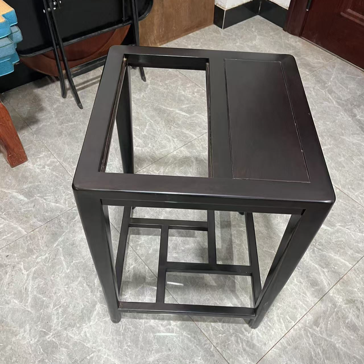 黑金檀茶水架烧水几架