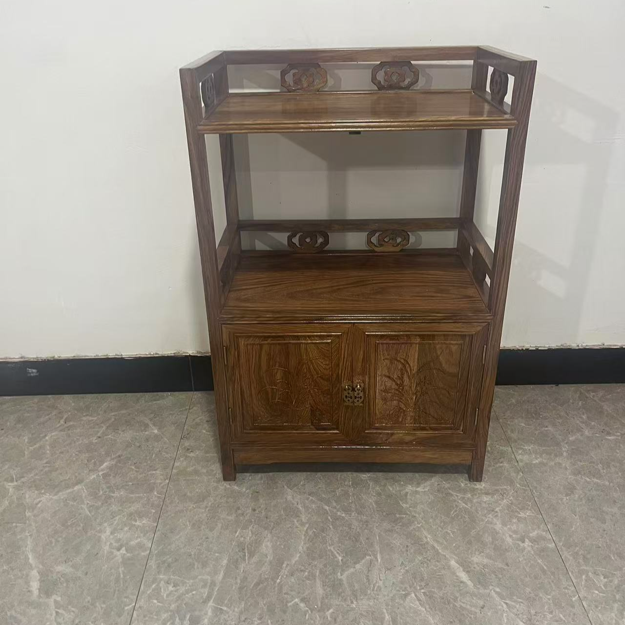 刺猬紫檀茶水柜置物柜