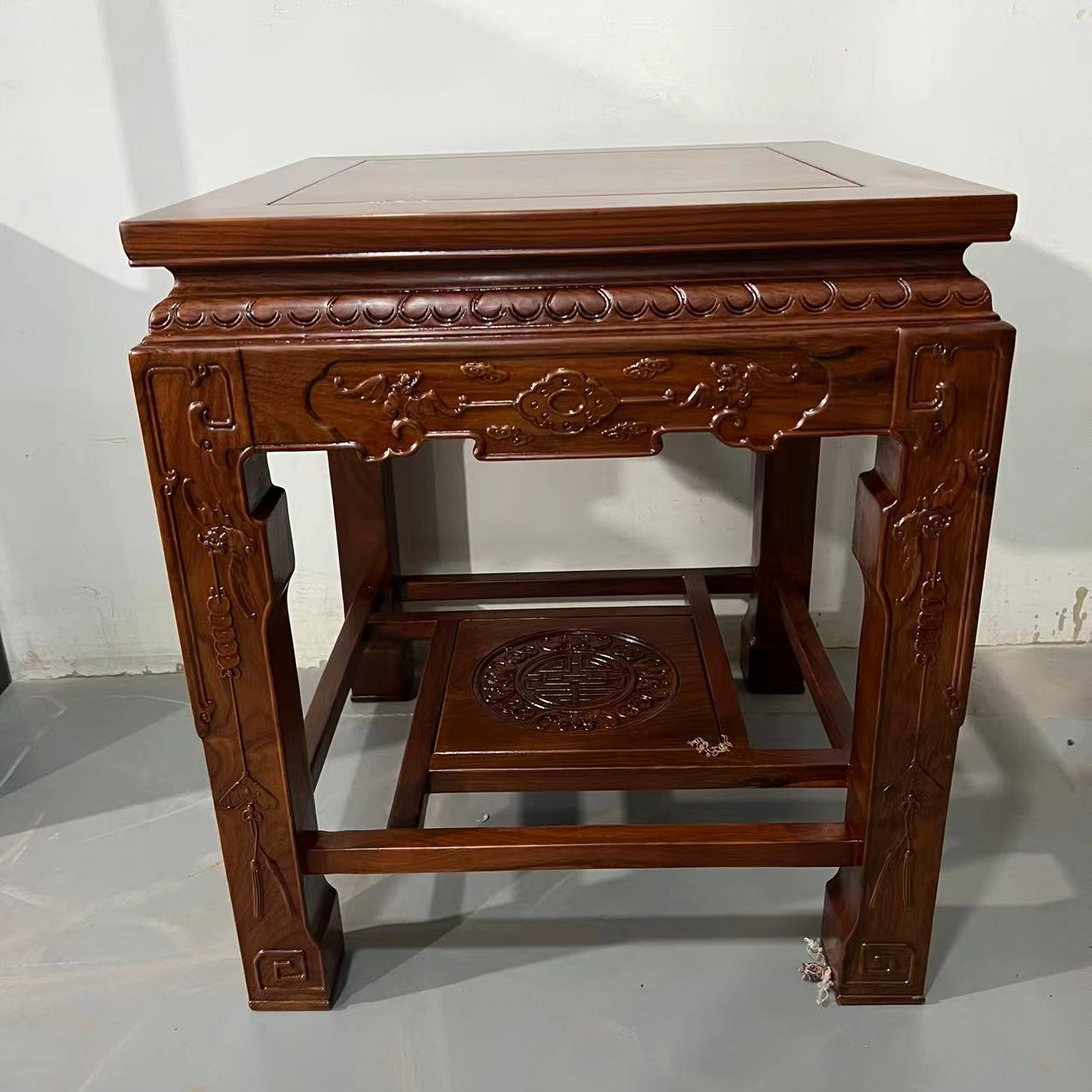 刺猬紫檀沙发方几