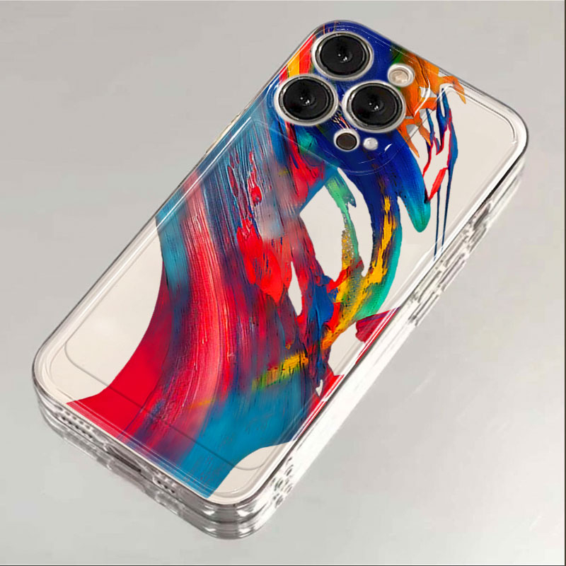 艺术水彩适用苹果华为vivo小米oppo手机壳iPhone15plus14pro13max