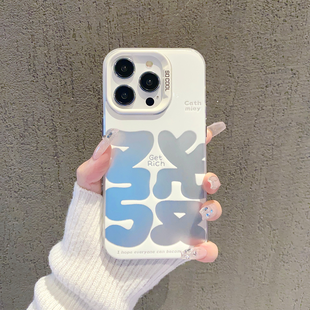 文字发适用苹果华为vivo小米oppo手机壳iPhone15plus14pro13max12