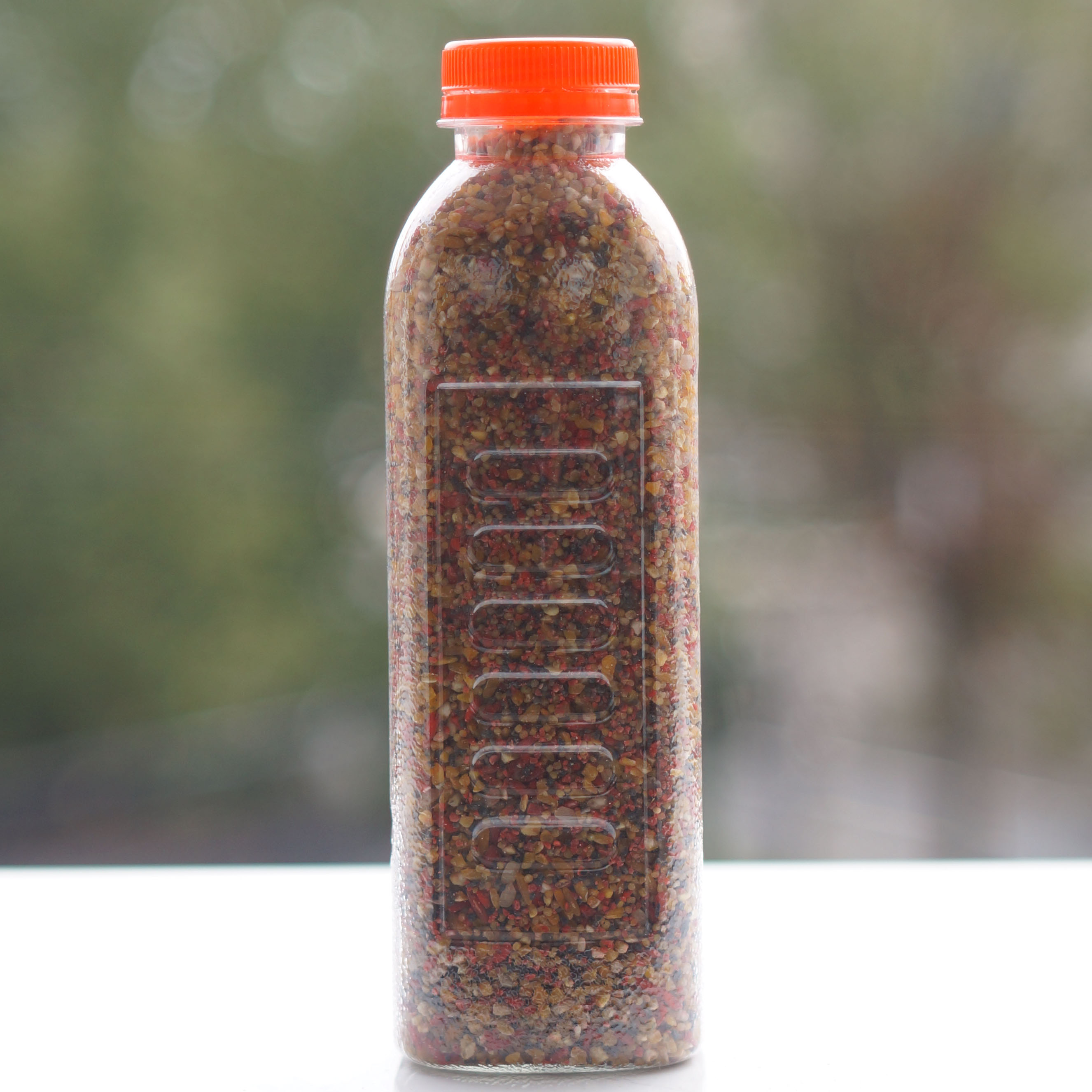 白坦神米，三色酒米，混合香型，不刺鼻，诱鱼快,500ml/瓶
