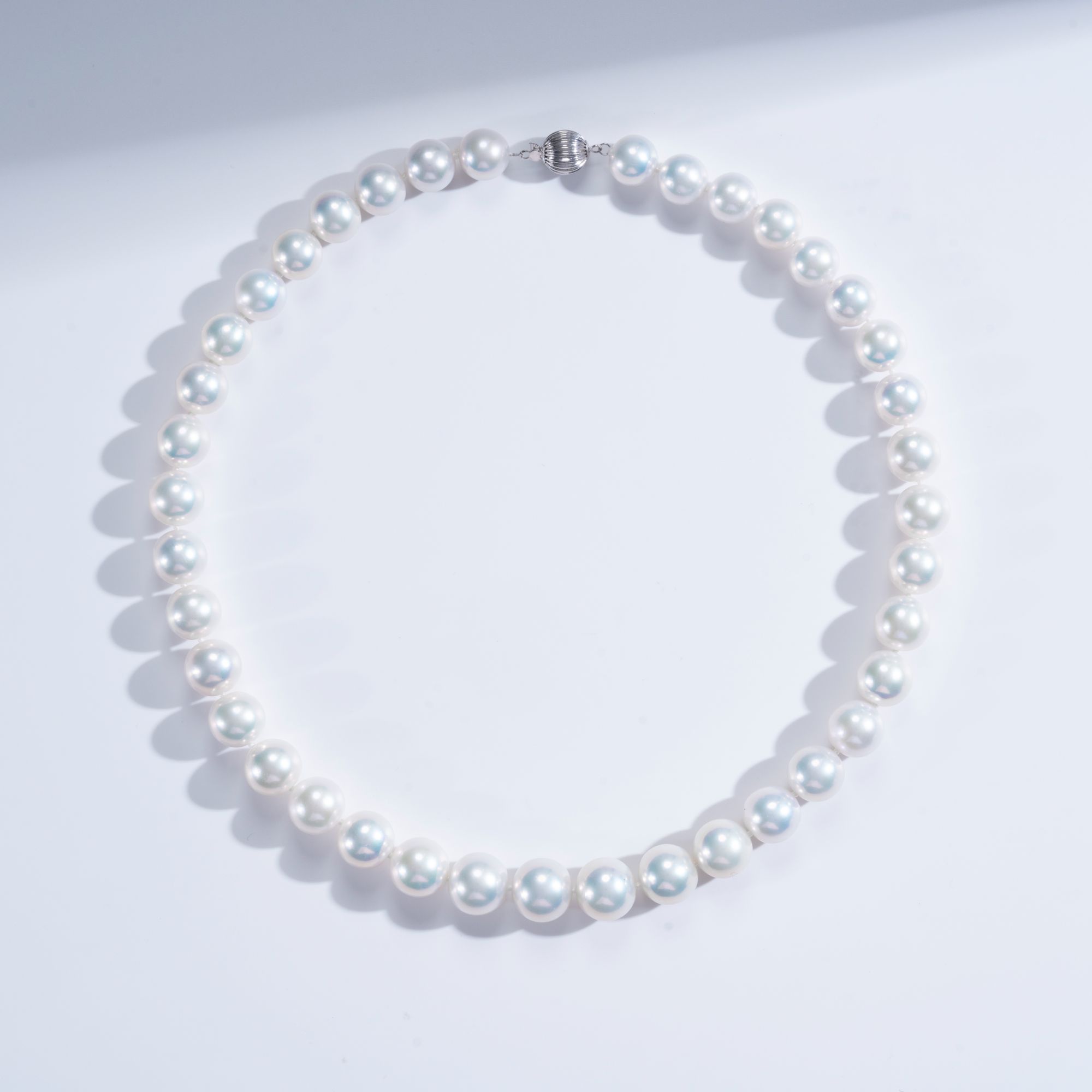 爱迪生淡水珍珠爱迪生18K金扣头10-13mm珍珠项链  【棋棋专属】强光