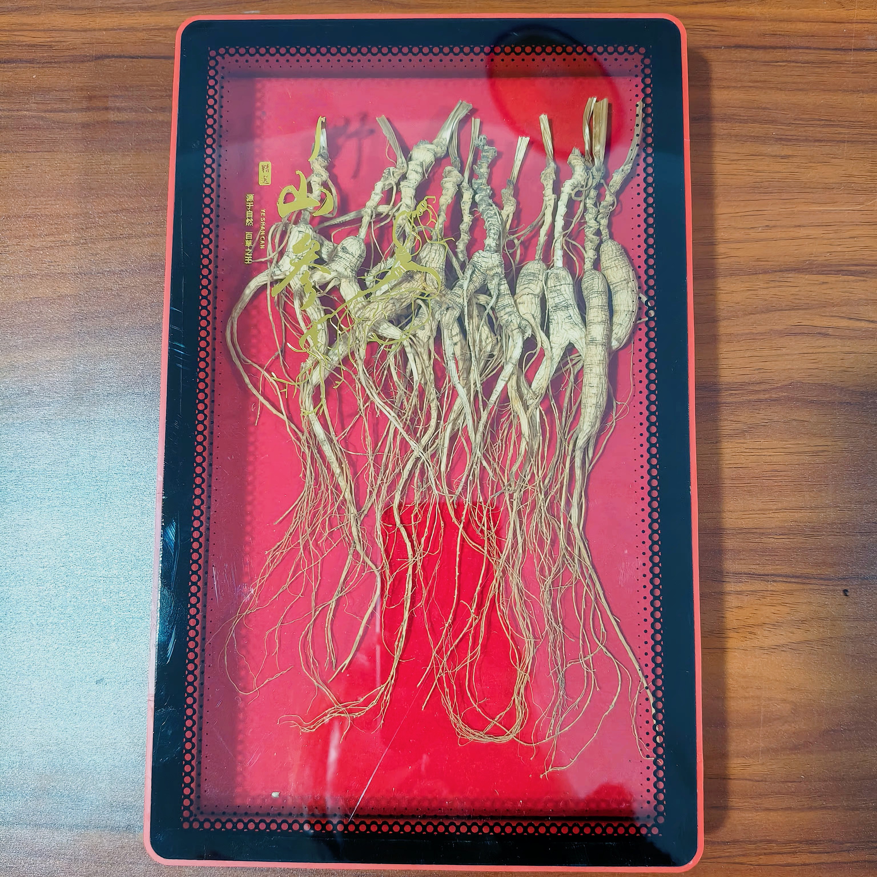 长白山人参林下参籽货精品50克礼盒泡酒煮水送礼单支5克左右