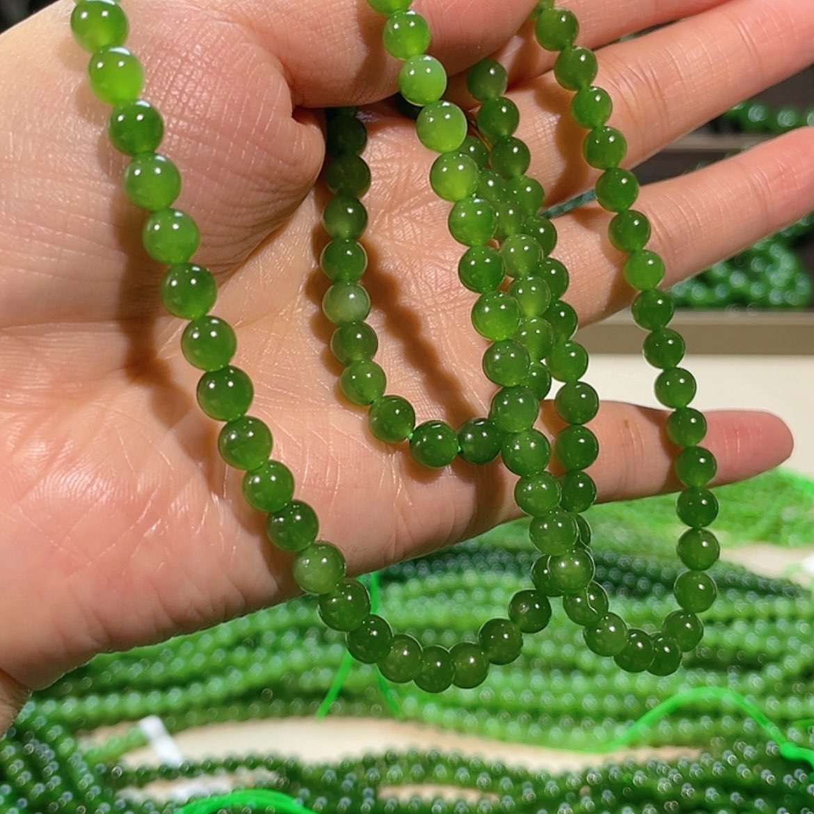 【闪购商品】和田玉（碧玉）颈饰未镶嵌卡6
