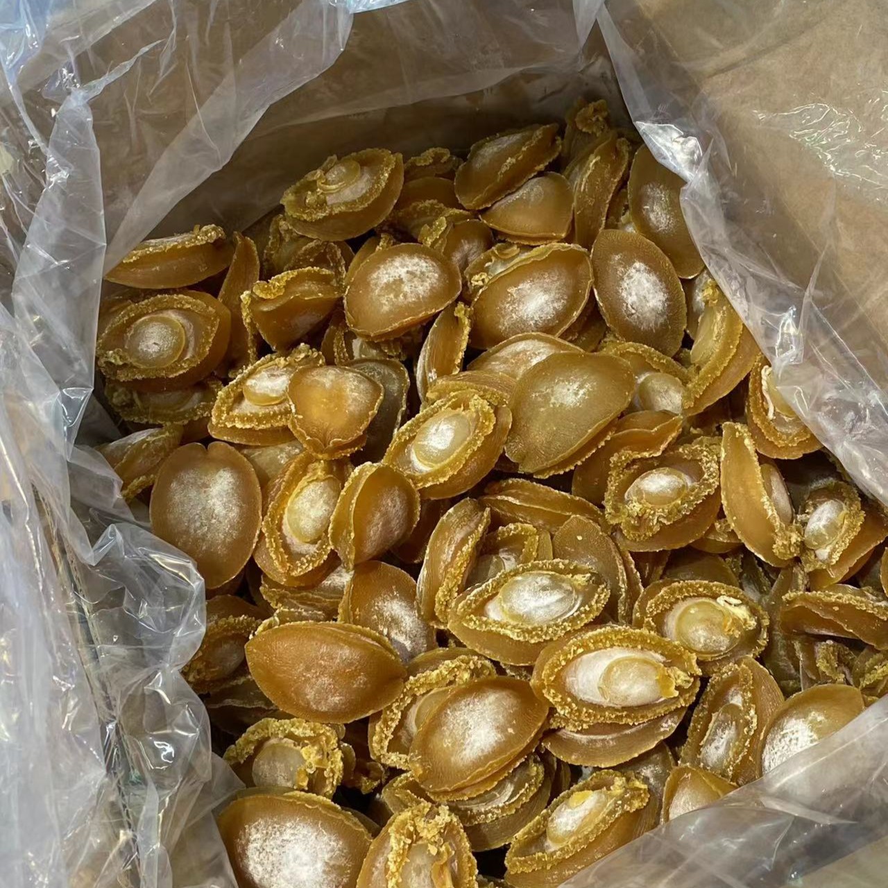 120头干鲍鱼一斤【送玻璃罐】（做菜可炖汤干鲍鱼）