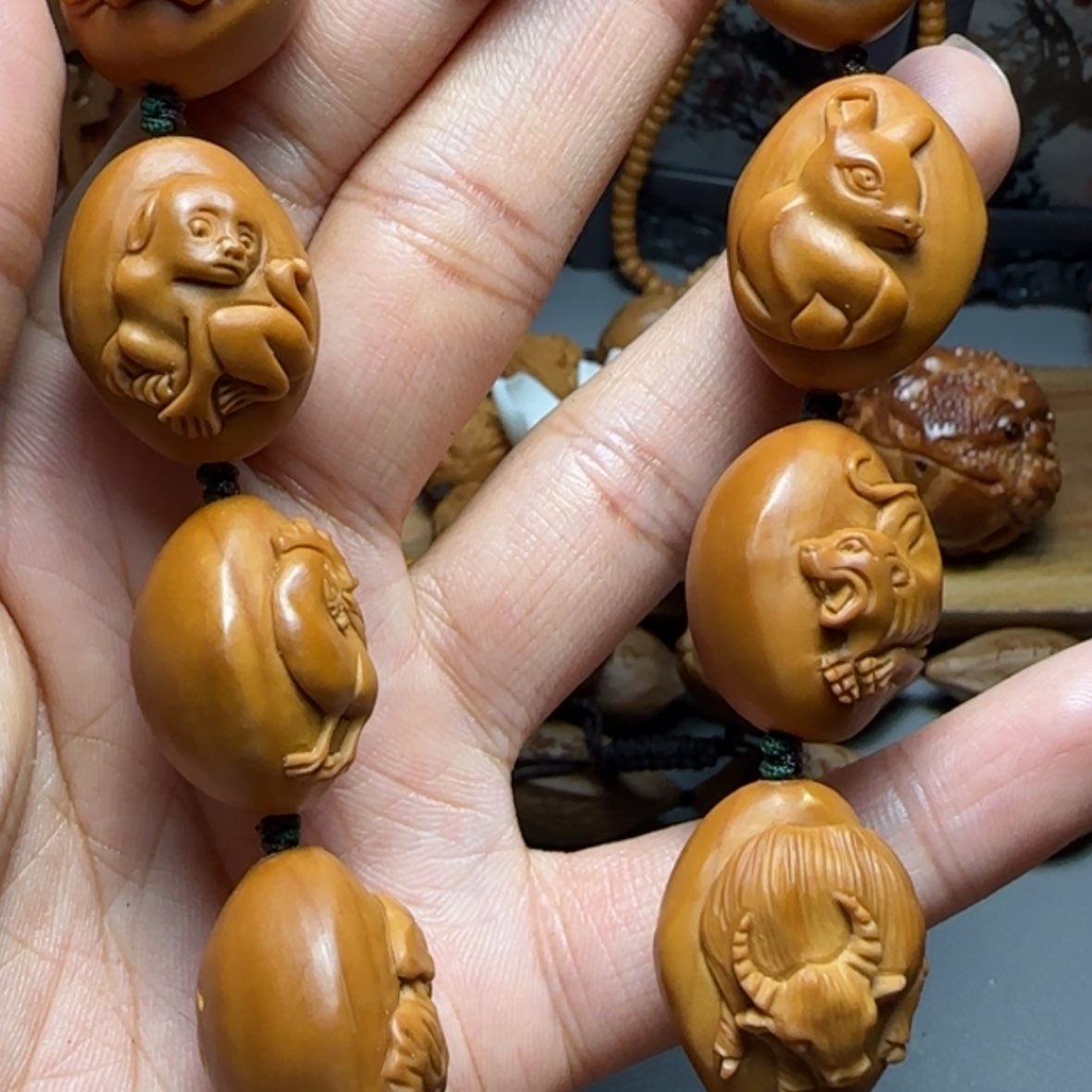 【闪购商品】橄榄核核雕