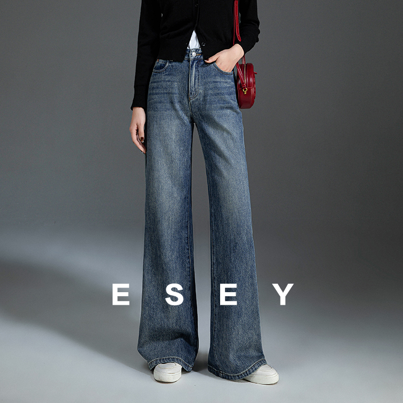 ESE·Y 25秋新款 直腿裤家族-扑克多袋裤AB面