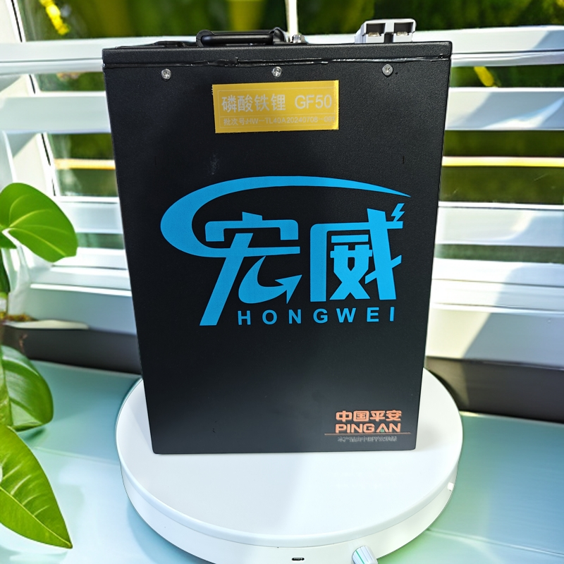 铁锂60V50AH尺寸长220mm宽170mm高310mm 座桶外卖专用款