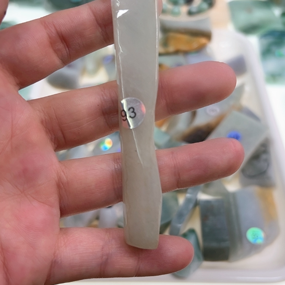 【闪购商品】翡翠挂件未镶嵌寂**鸟