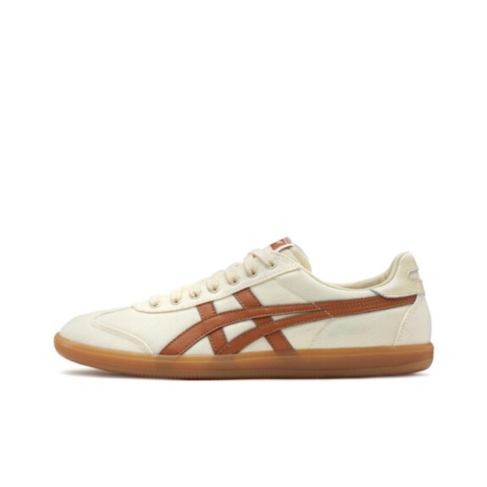 Onitsuka Tiger鬼冢虎Tokuten 防滑耐磨低帮板鞋路冲鞋德训鞋米色_二手 