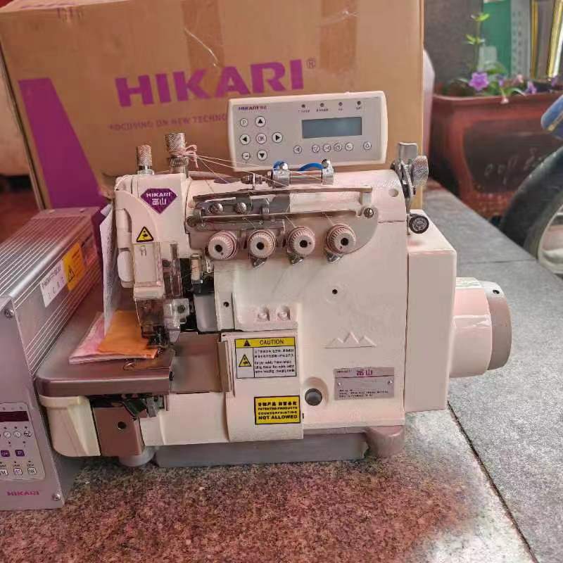 富山电脑四线面牙，侧吸，自动剪线自动抬压脚，自动吸垃圾，全新整套