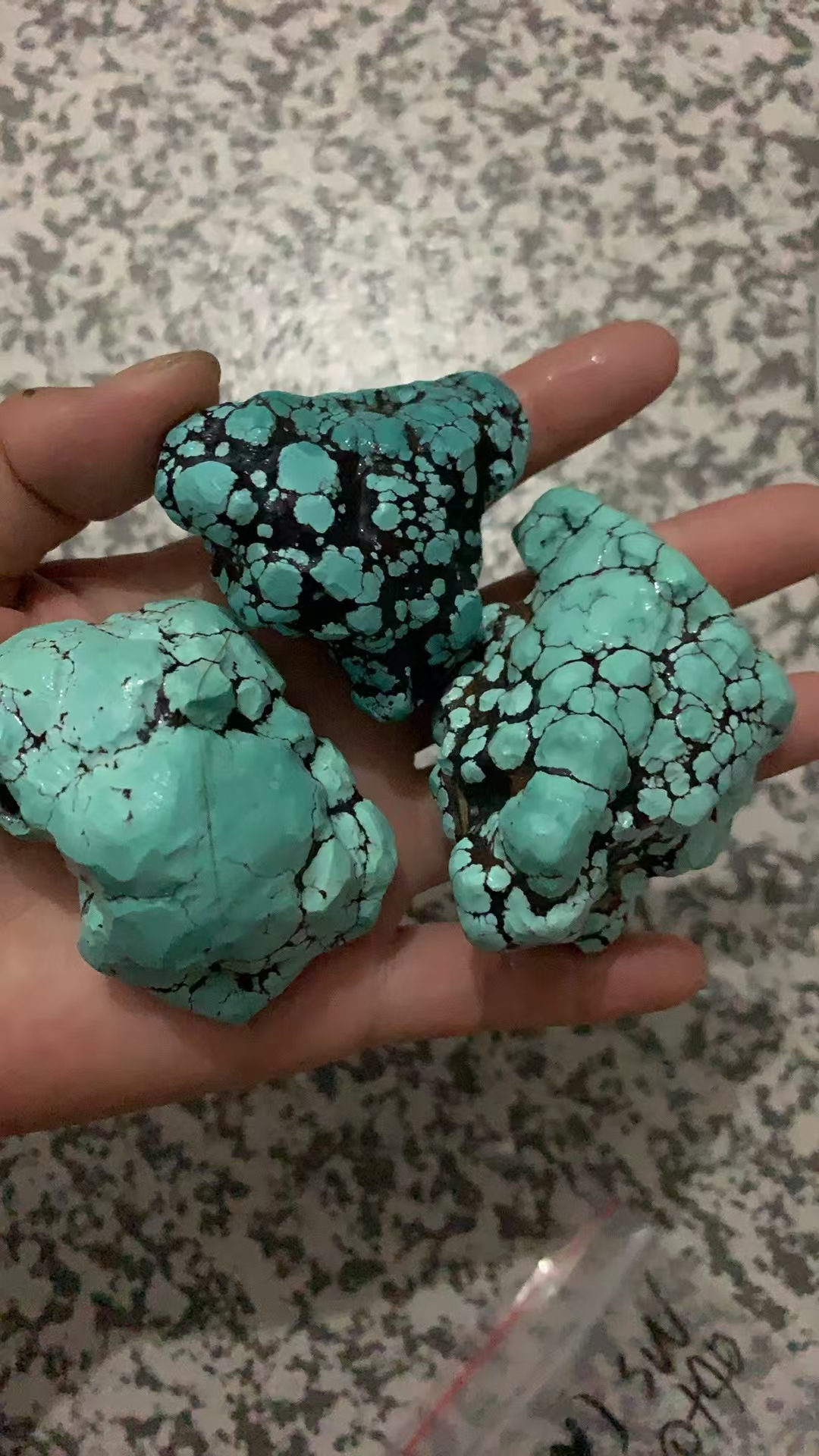 原矿高瓷盆景松松石