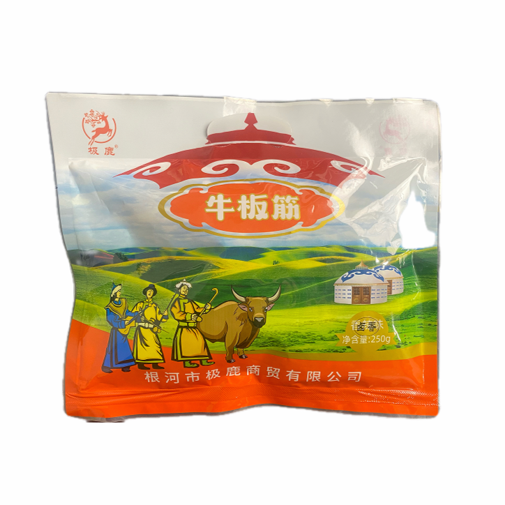 内蒙古特产牛板筋即食小零食单独包装250g香辣味解馋嚼劲草原
