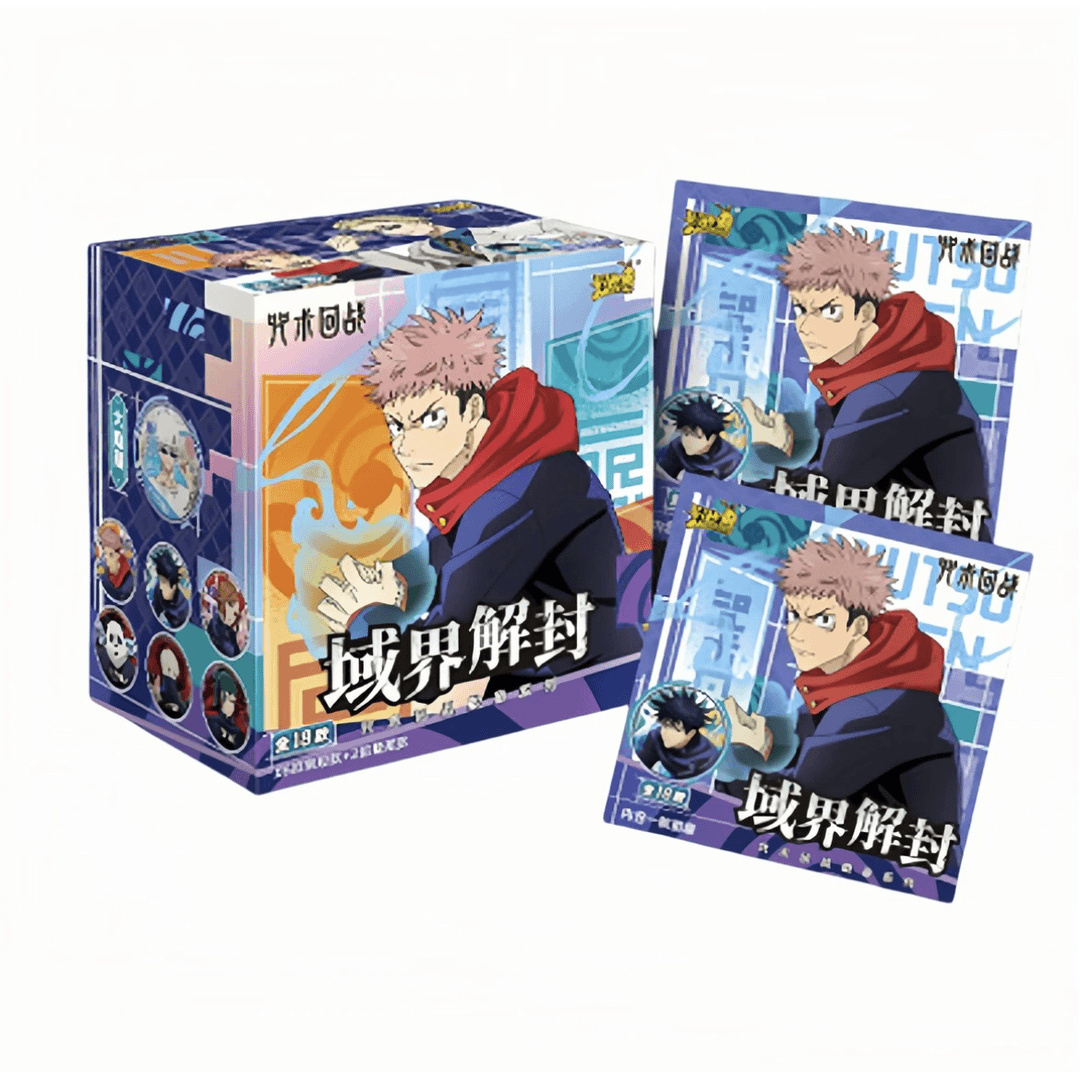 【浮浮咒术第三弹】卡游未成年人正版咒术回战吧唧系列