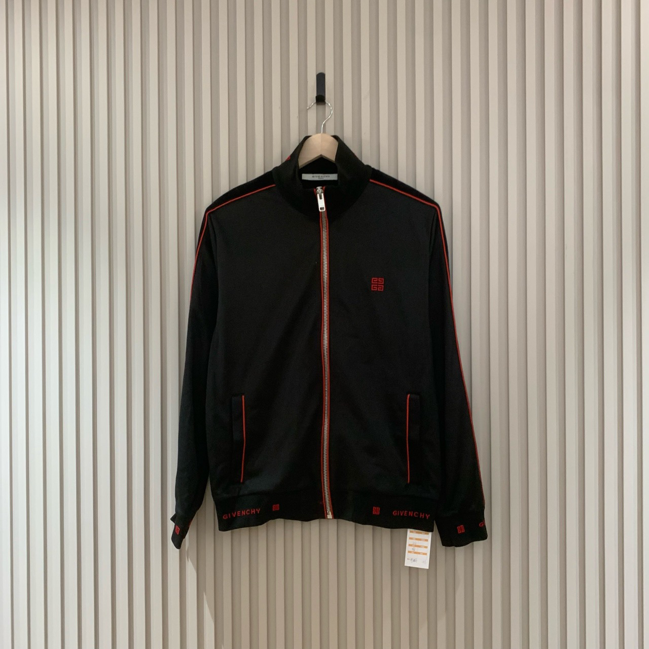 Givenchy刺绣4G侧边丝绒夹克外套/L码/99新/12125