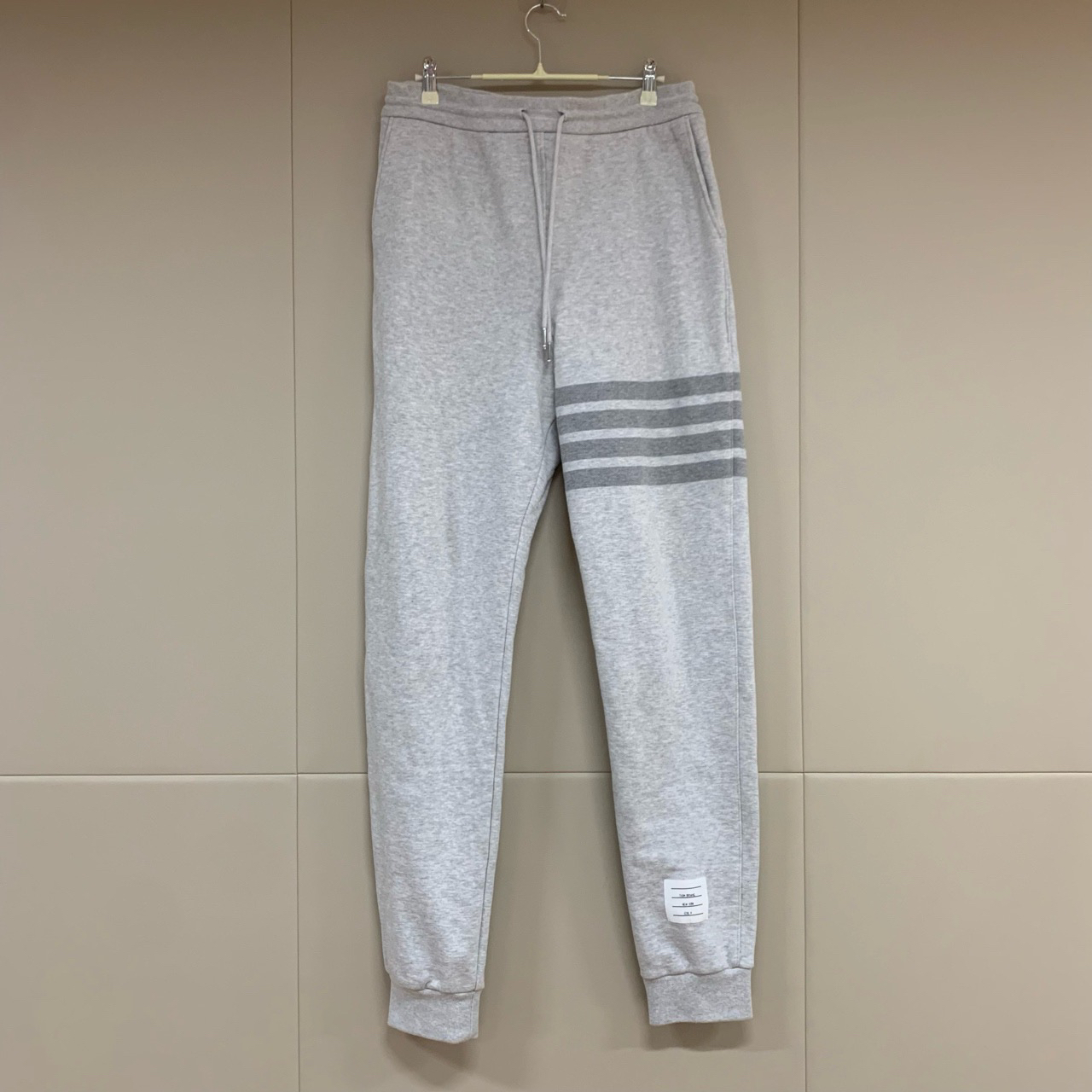 Thom Browne 22fw灰色四条纹长裤/4码/全新/13426