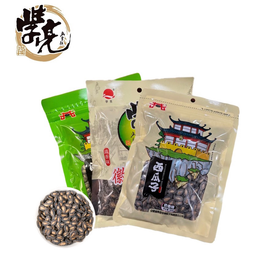 寿县特产徽派炒货学亮瓜子 180克*3袋西瓜子奶油桂花咸香味