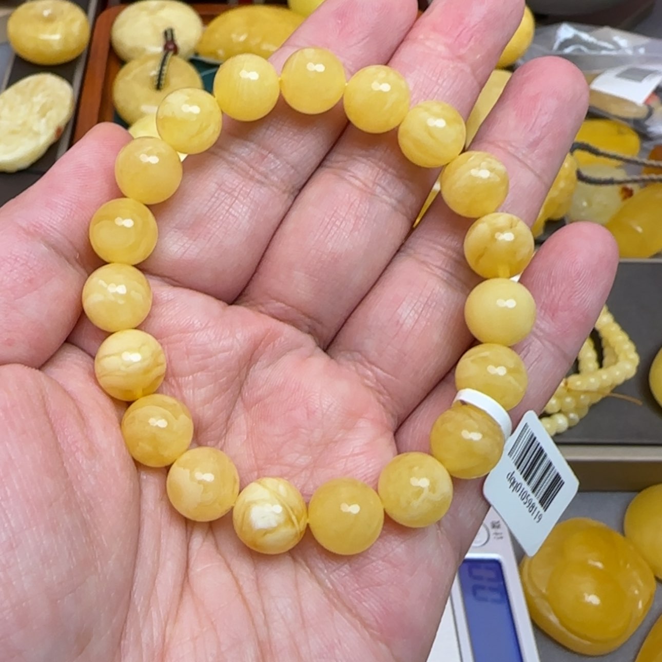 【闪购商品】蜜蜡颈饰未镶嵌太*