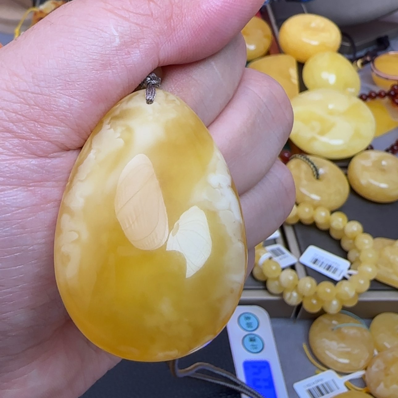 【闪购商品】蜜蜡颈饰未镶嵌