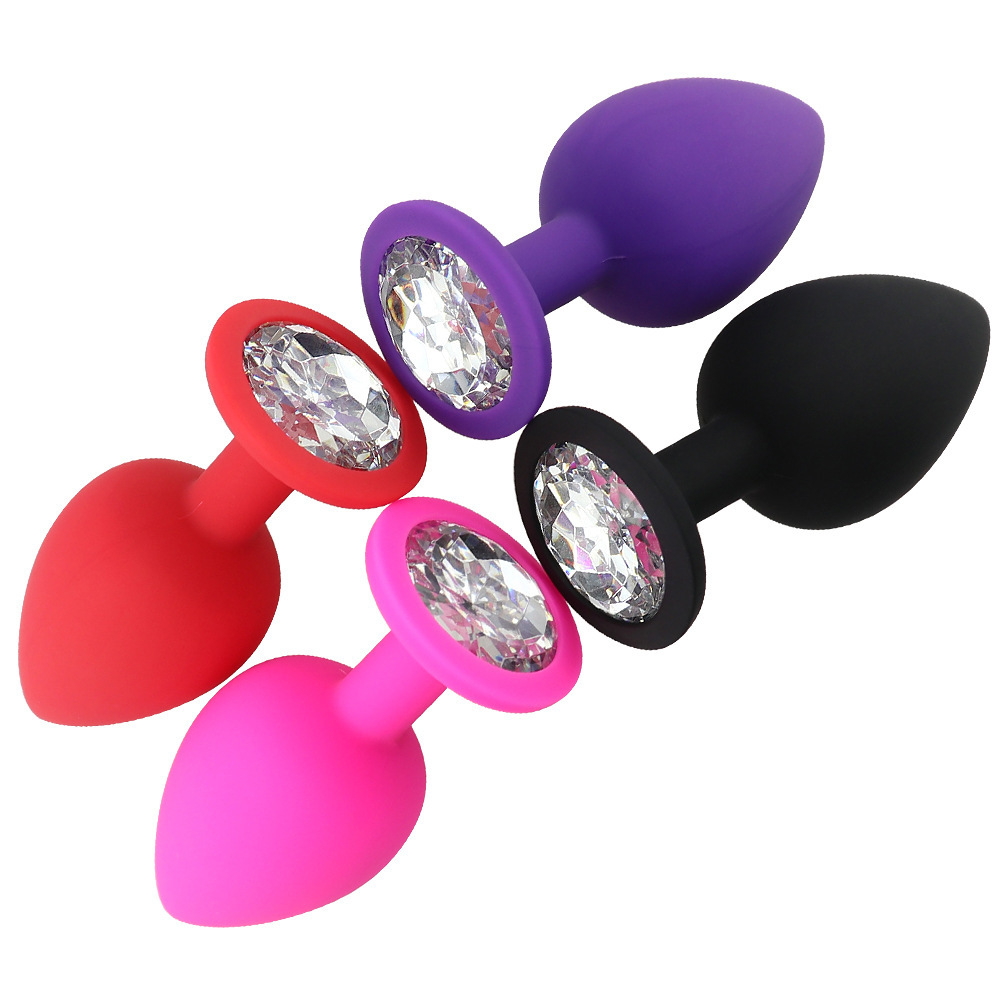 成人用品批发 小号硅胶肛塞 后庭肛塞 情趣用品 女用器具
