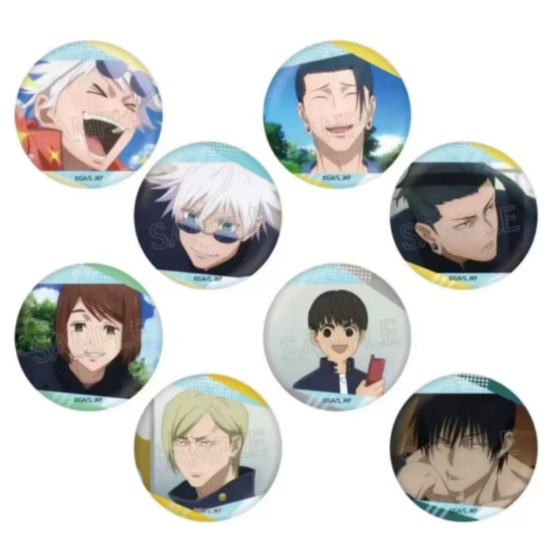 《红豆尼》 咒术回战 百面相吧唧 盲盒 默认代拆