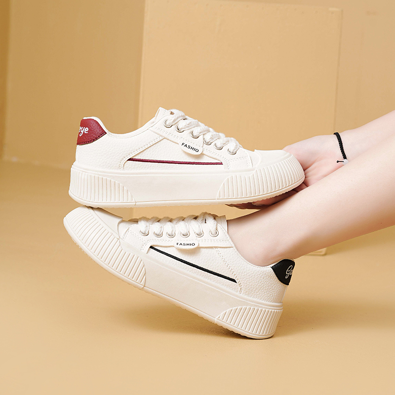 小白鞋女鞋厚底秋季新款韩版百搭透气运动休闲平底板鞋单鞋潮鞋
