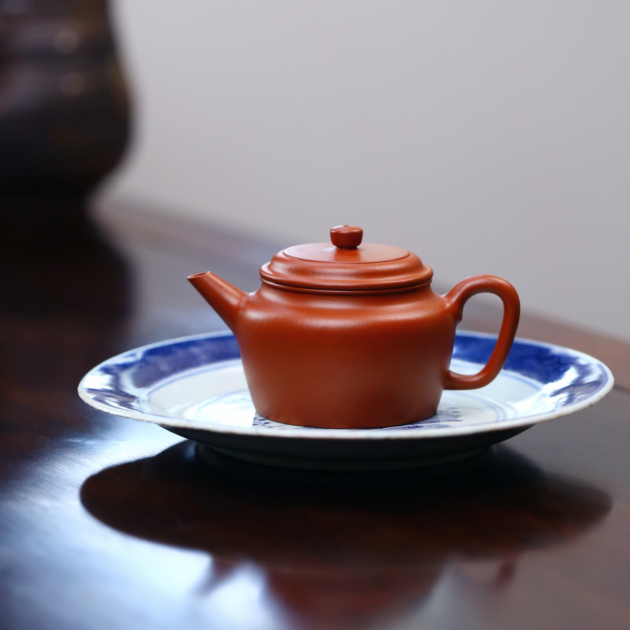 黄春华 德钟壶 原矿朱泥190cc全手工紫砂壶 玉堂紫砂壶