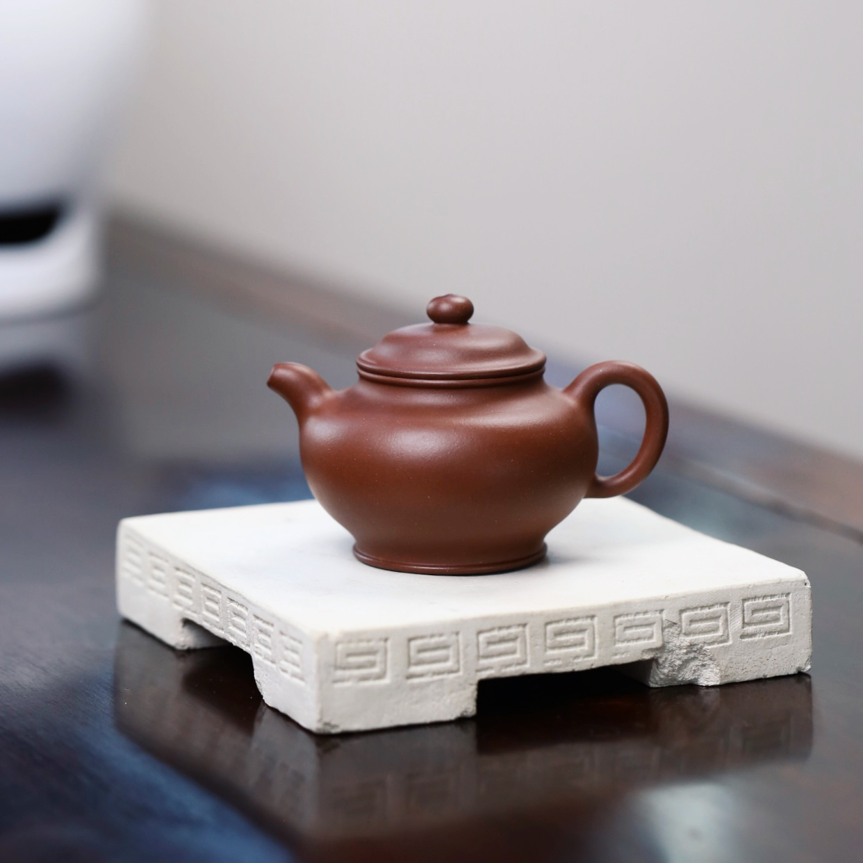 葛盛昱 小掇只壶 原矿底槽清紫泥165cc全手工 玉堂紫砂壶