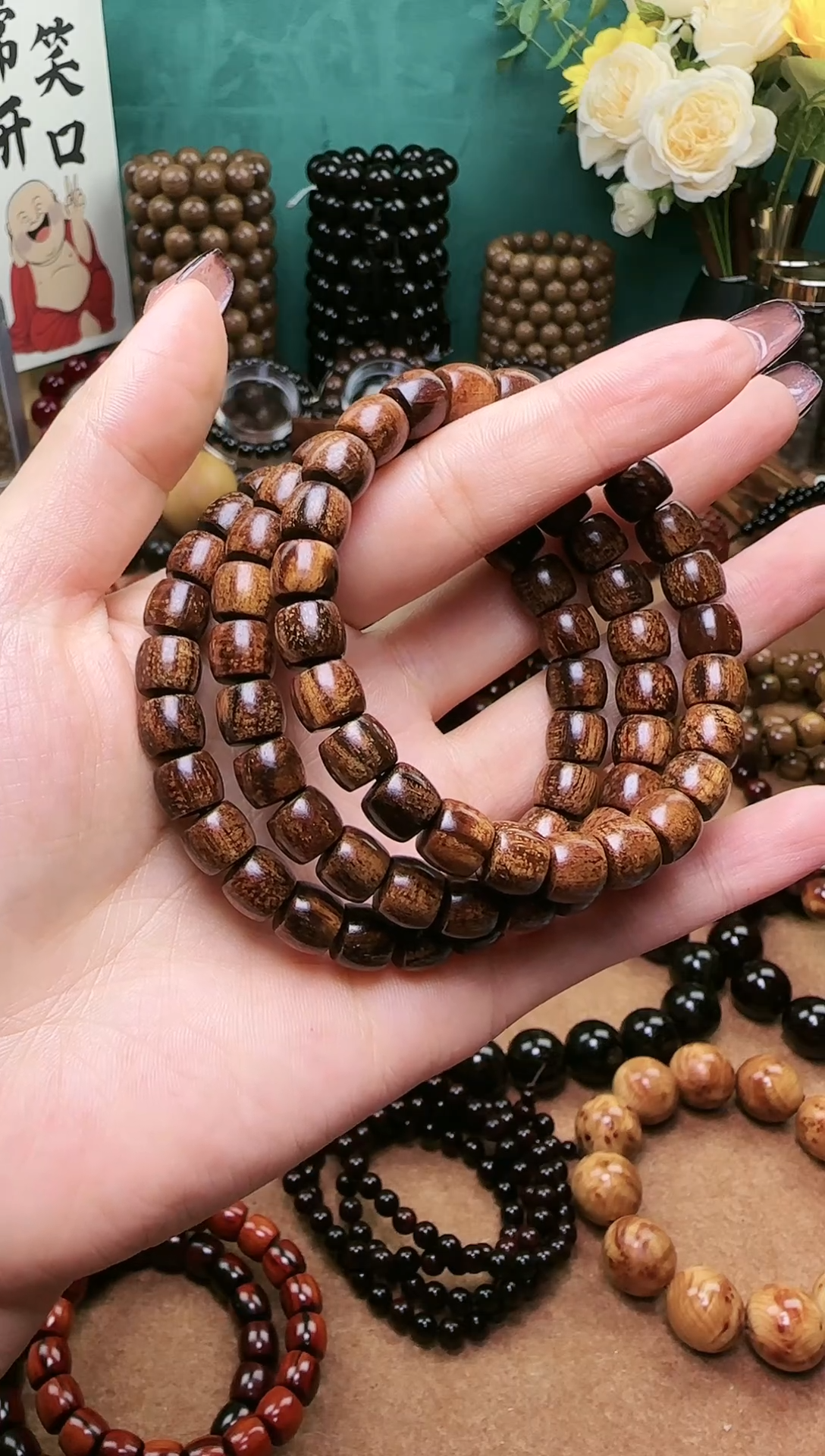 【闪购商品】贡木手串/手链巴布亚贡木8*9cm多样性发其一