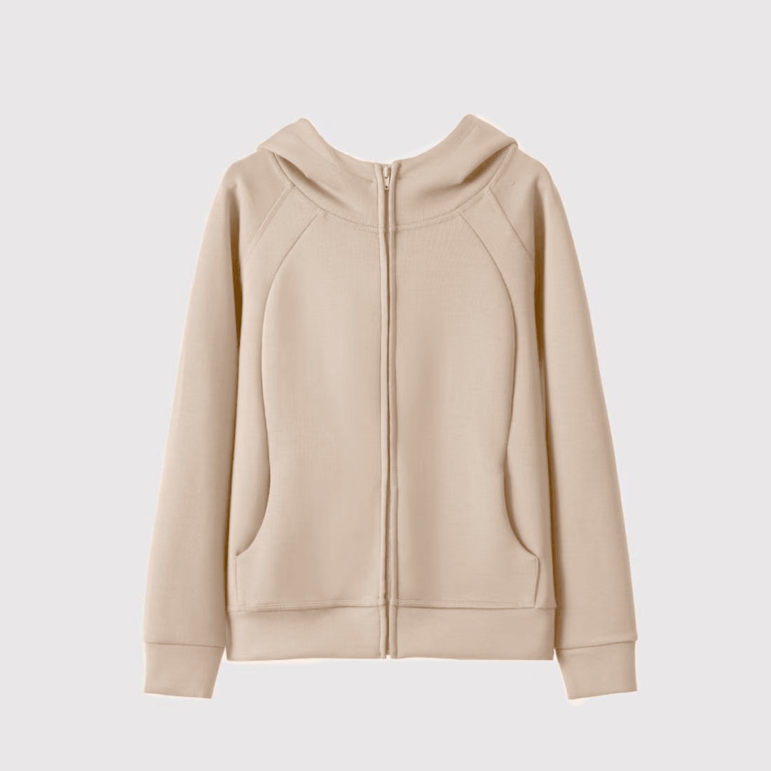 【茶芙巷】外套连帽加绒加厚高领新款运动2024修身拉链开衫同款【AF】