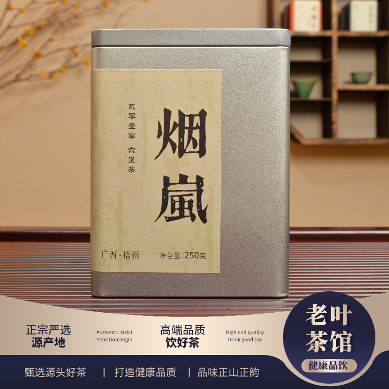 【六堡茶】2010烟岚六堡茶熟茶+壶
