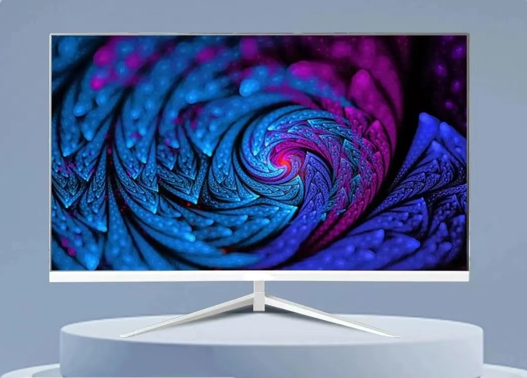 准新品  27游戏白色办公窄边高清显示器液晶吃鸡吃鸡显示屏大屏