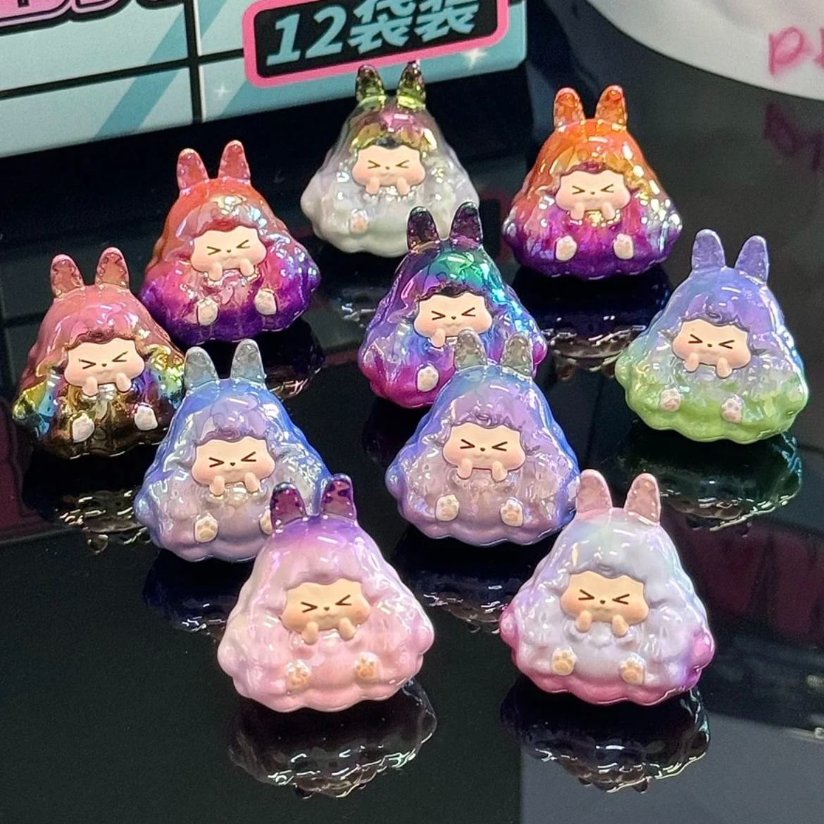 【拆盒】KIKI幻影mini系列萌粒盲袋摆件