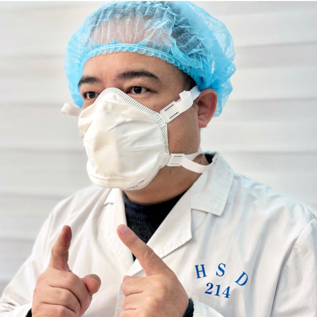 【KN100无阀带密封圈】防灰尘粉尘装修打磨防尘面罩口罩头戴式厨师