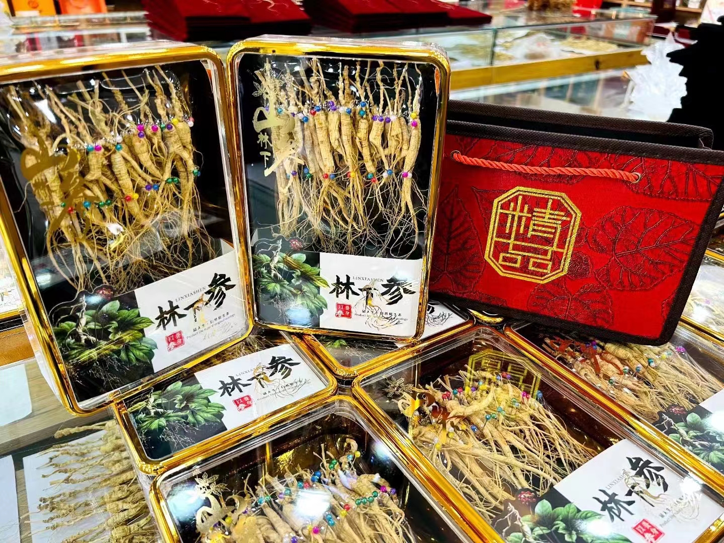 长白山干林下参一盒20根